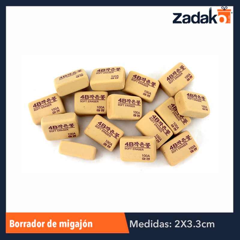 ZP-0138 BORRADOR DE MIGAJON, CON 30 PZS, O CAJA CON 30 PQTS